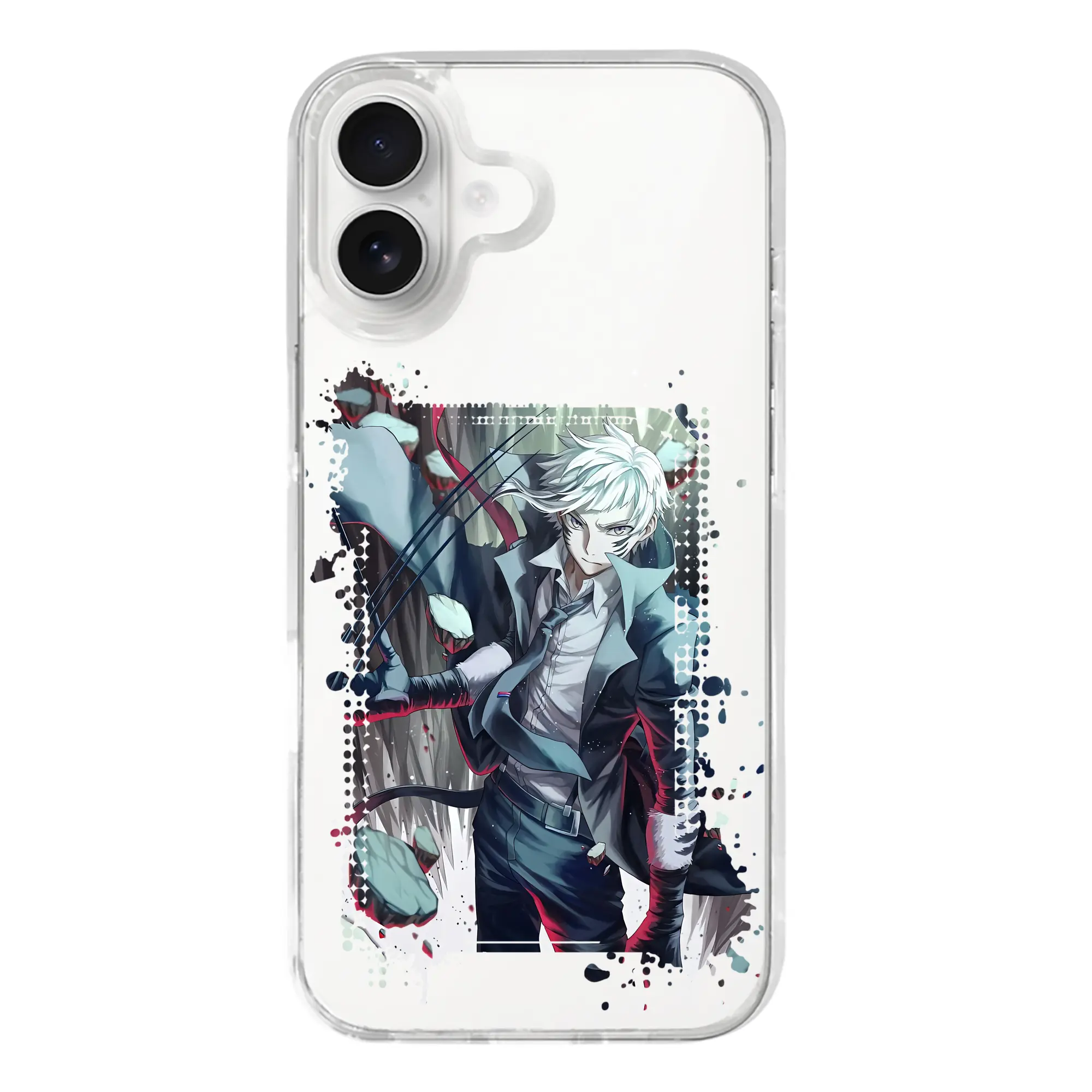 文豪ストレイドッグス グッズ,中島敦 - iPhone 17シリーズ 透明スマホケース – 薄型・耐衝撃・精密フィット保護カバー